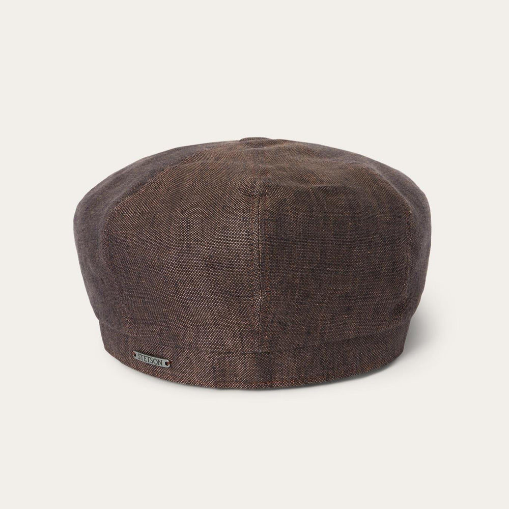 Men/Women Caps &amp; Truckers | Stetson Linen Hatteras Cap Brown