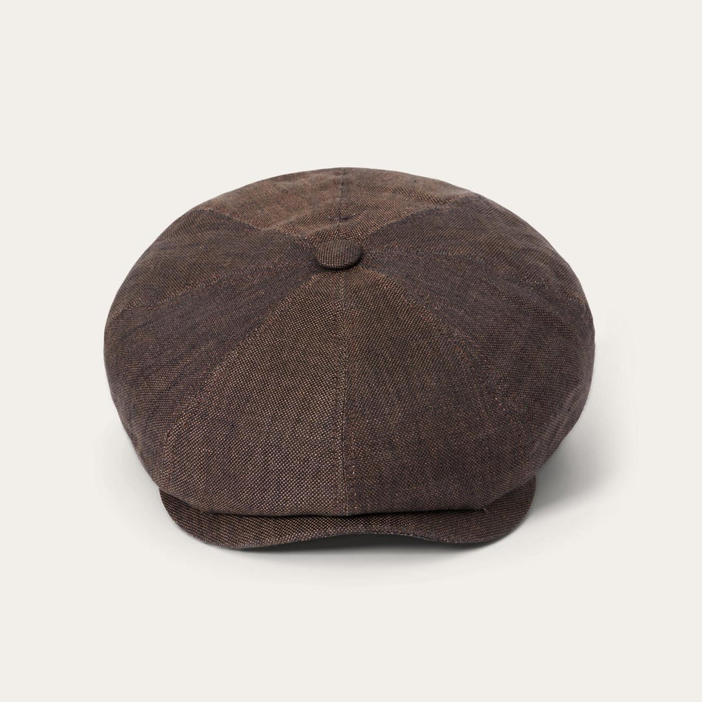 Men/Women Caps &amp; Truckers | Stetson Linen Hatteras Cap Brown