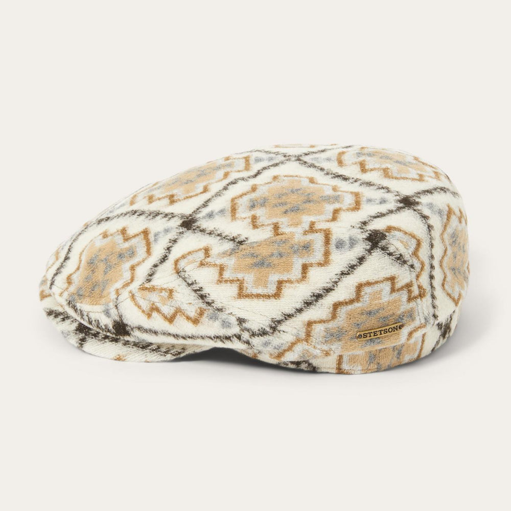 Men/Women Caps &amp; Truckers | Stetson Navajo Jersey Driver Cap Off White / Beige