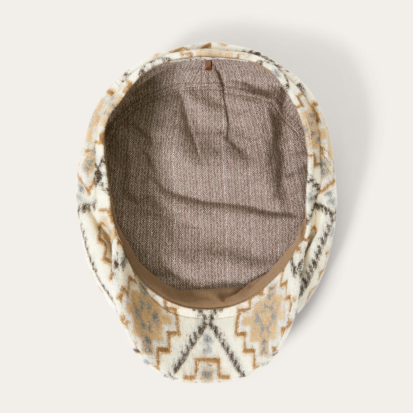 Men/Women Caps &amp; Truckers | Stetson Navajo Jersey Driver Cap Off White / Beige