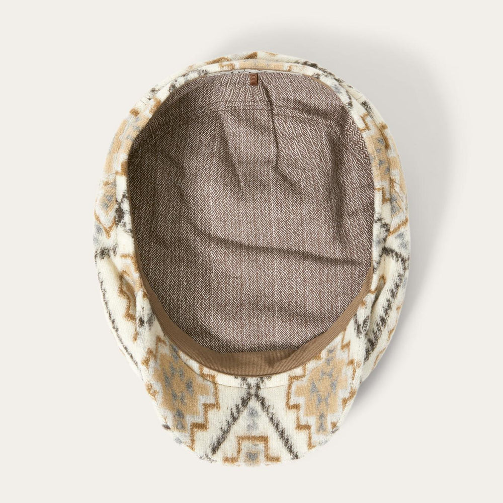 Men/Women Caps &amp; Truckers | Stetson Navajo Jersey Driver Cap Off White / Beige