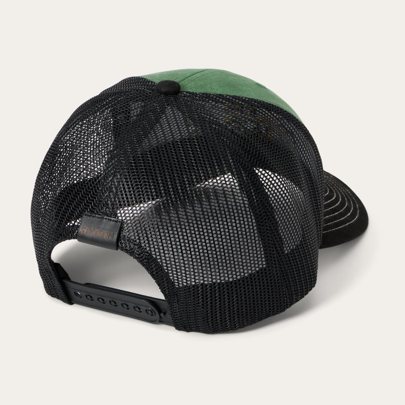 Men/Women Caps &amp; Truckers | Stetson Olive Cowboy Trucker Cap Olive