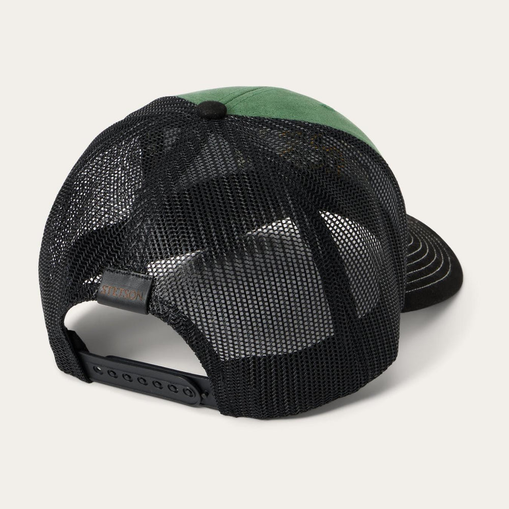 Men/Women Caps &amp; Truckers | Stetson Olive Cowboy Trucker Cap Olive