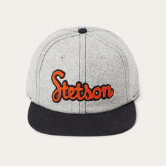 Men/Women Caps &amp; Truckers | Stetson Retro Script Baseball Cap Grey