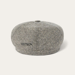 Men/Women Caps &amp; Truckers | Stetson Silk Six-Panel Cap Black/brown Herringbone