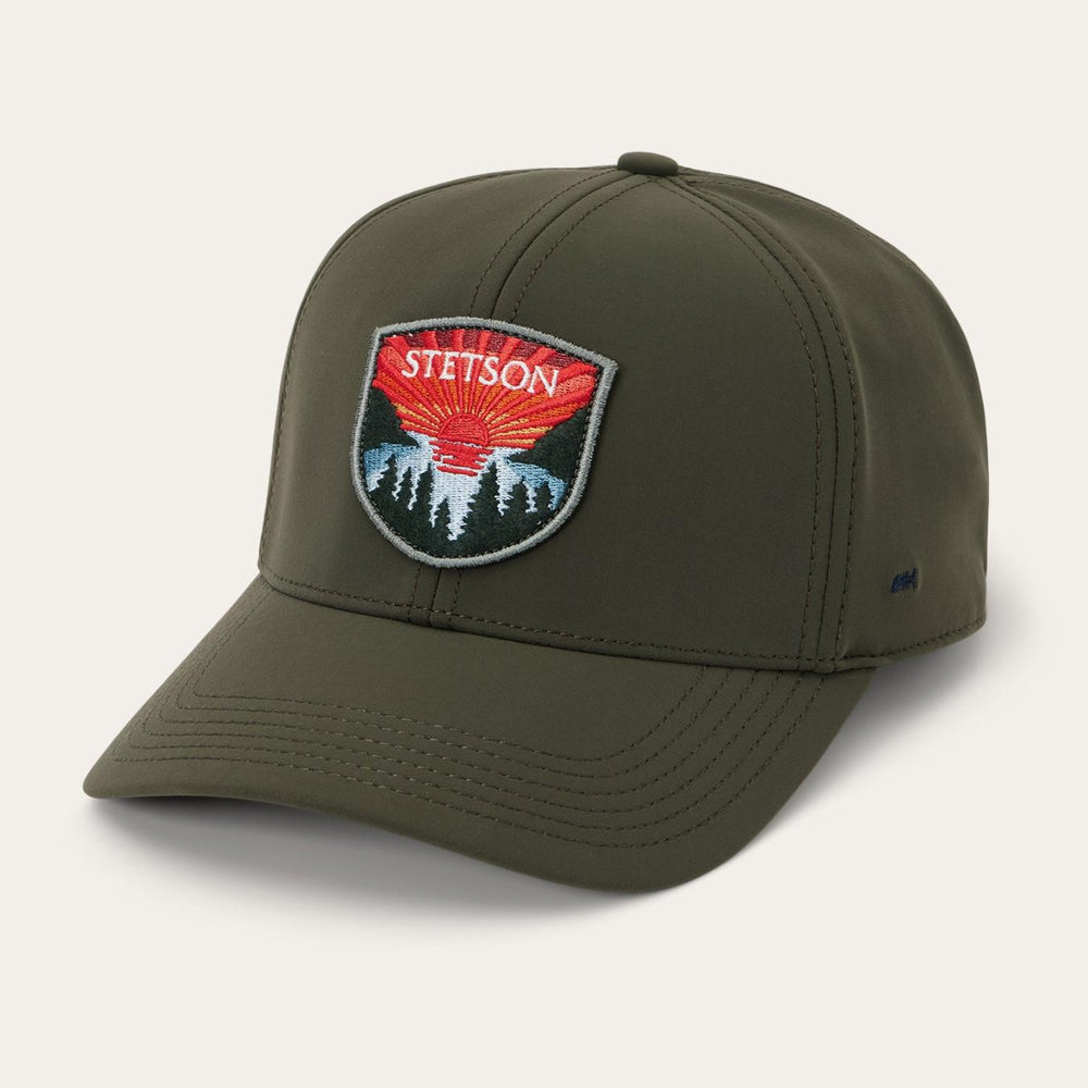 Men/Women Caps &amp; Truckers | Stetson Sunset Baseball Cap Olive