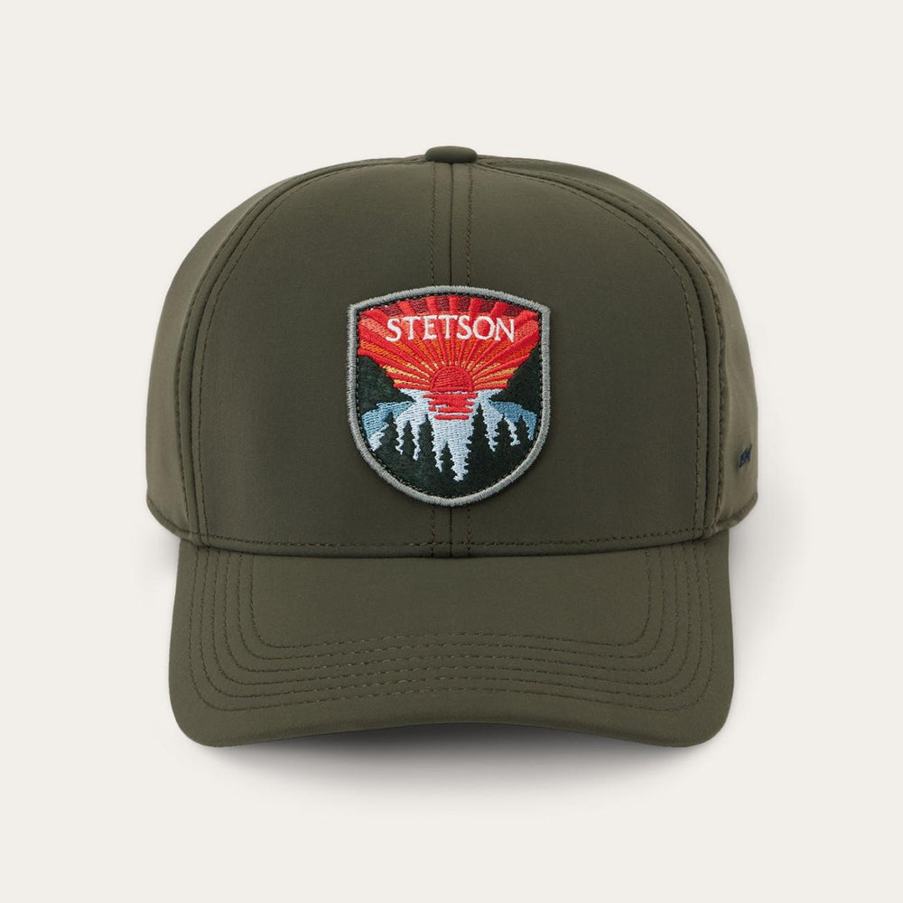 Men/Women Caps &amp; Truckers | Stetson Sunset Baseball Cap Olive