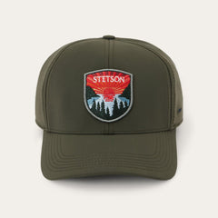 Men/Women Caps &amp; Truckers | Stetson Sunset Baseball Cap Olive