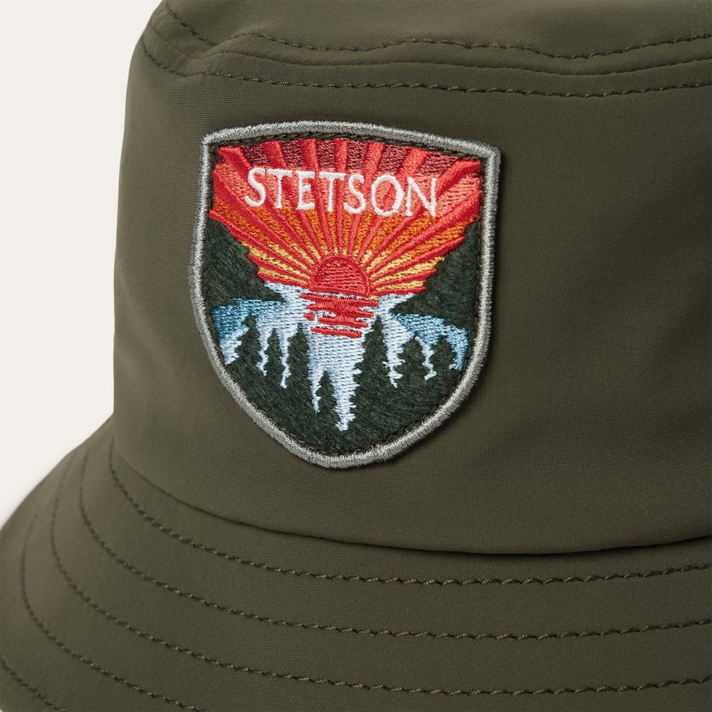 Men/Women Caps &amp; Truckers | Stetson Sunset Bucket Hat Olive