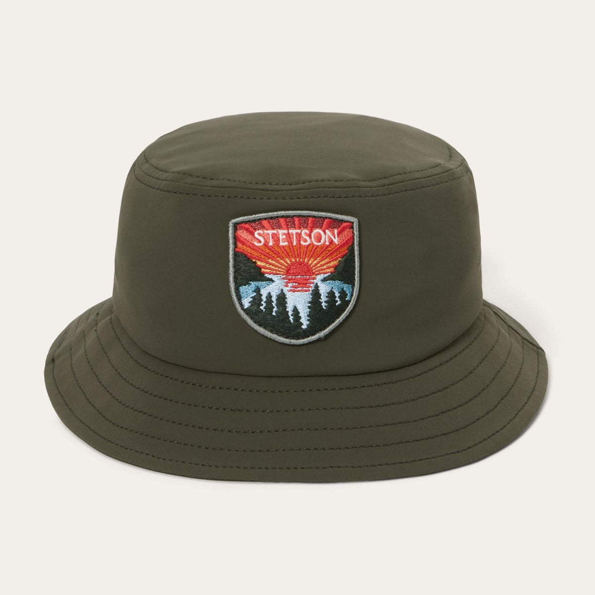 Men/Women Caps &amp; Truckers | Stetson Sunset Bucket Hat Olive