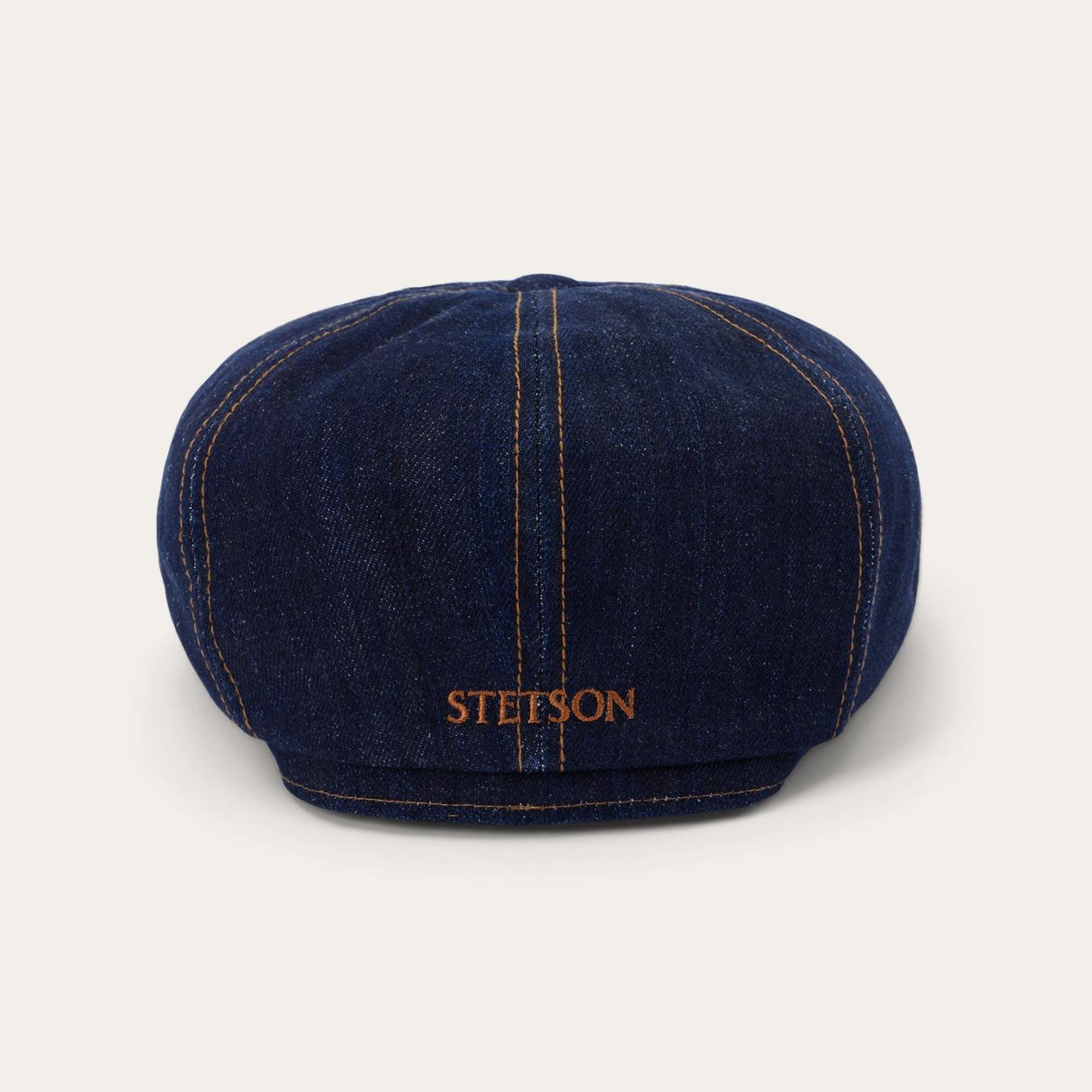 Men/Women Caps &amp; Truckers | Stetson Sustainable Denim Hatteras Dark Denim
