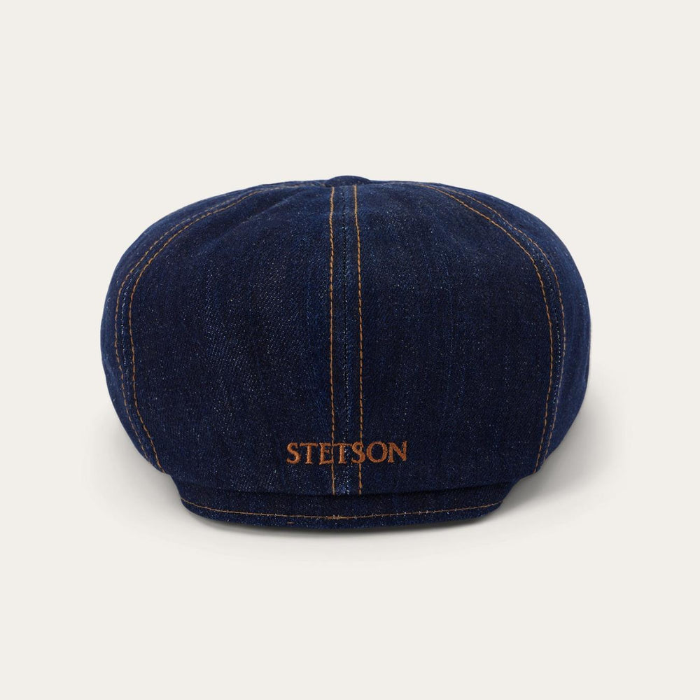 Men/Women Caps &amp; Truckers | Stetson Sustainable Denim Hatteras Dark Denim