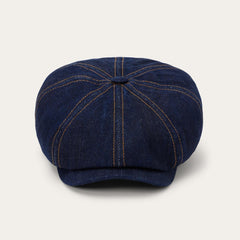 Men/Women Caps &amp; Truckers | Stetson Sustainable Denim Hatteras Dark Denim