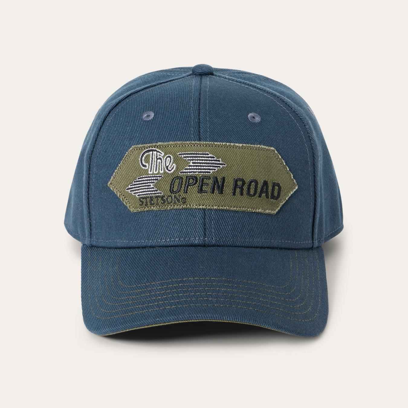 Men/Women Caps &amp; Truckers | Stetson The Open Road Baseball Cap Blue
