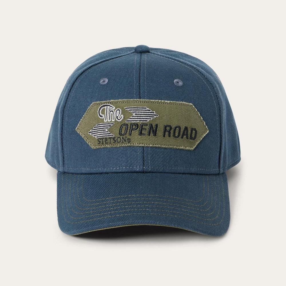 Men/Women Caps &amp; Truckers | Stetson The Open Road Baseball Cap Blue