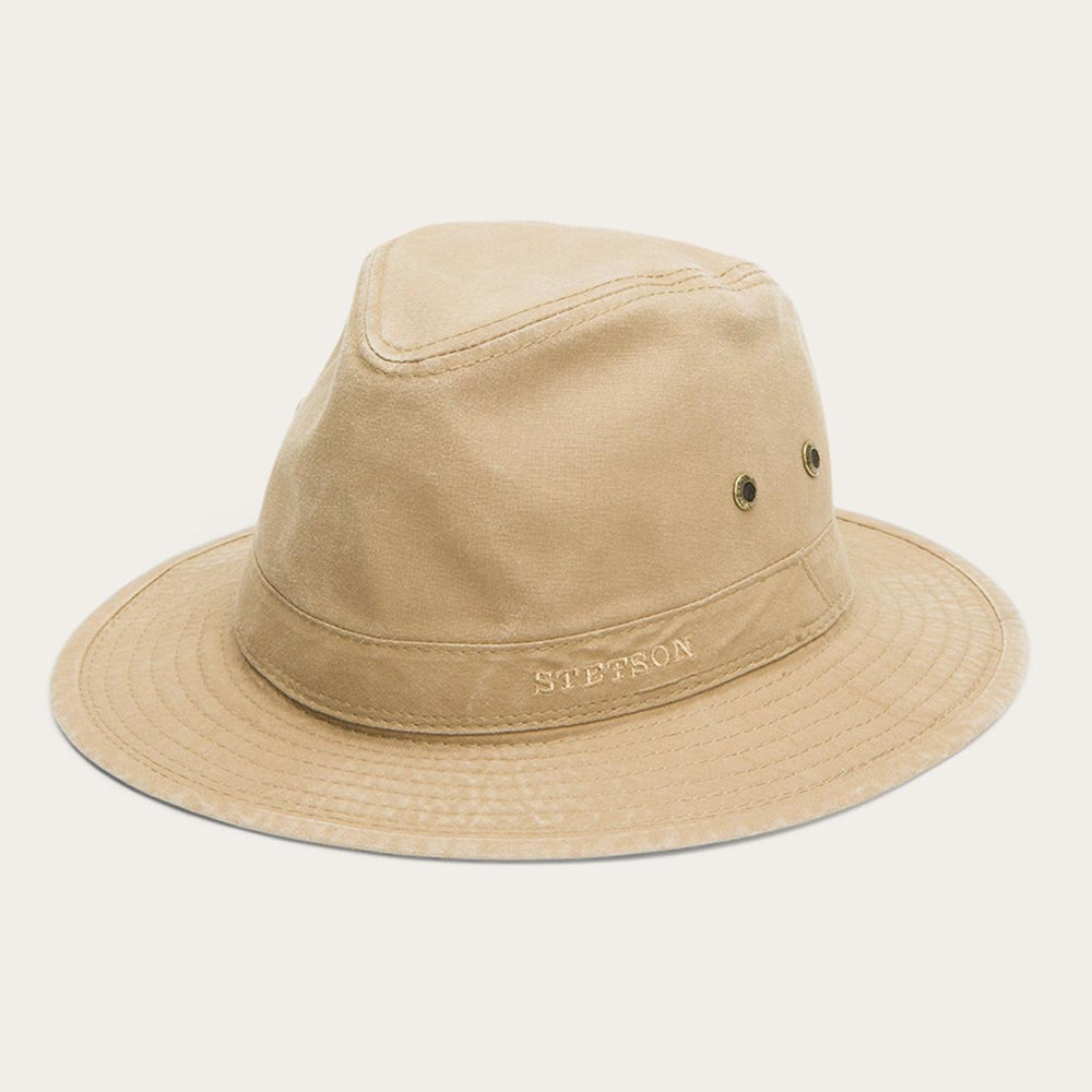 Men/Women Caps &amp; Truckers | Stetson Traveller Delave Organic Cotton Olive