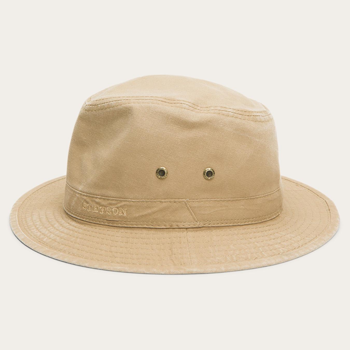 Men/Women Caps &amp; Truckers | Stetson Traveller Delave Organic Cotton Olive