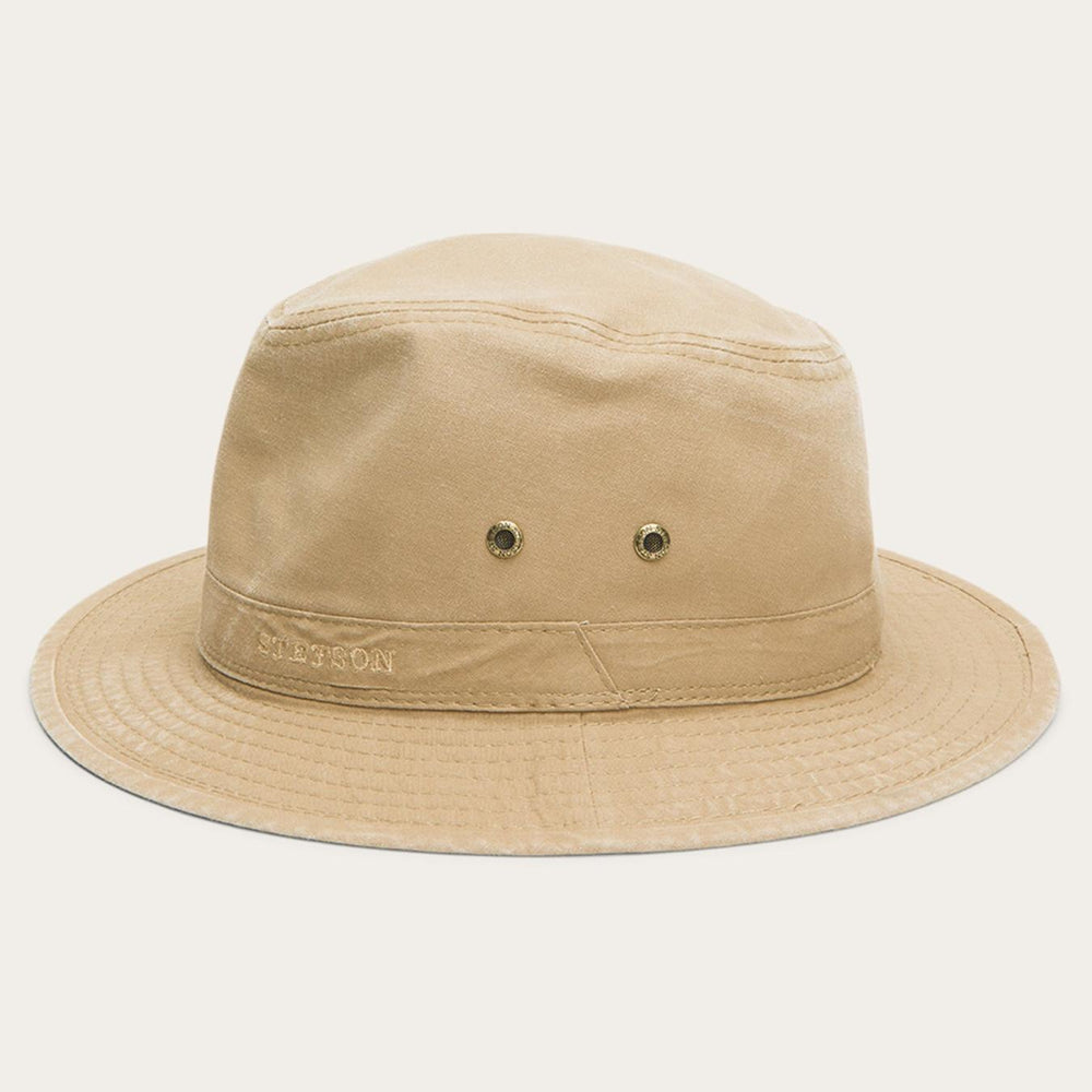 Men/Women Caps &amp; Truckers | Stetson Traveller Delave Organic Cotton Olive
