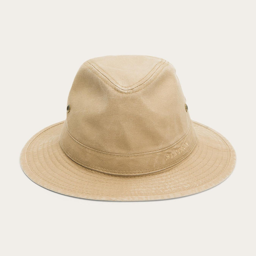 Men/Women Caps &amp; Truckers | Stetson Traveller Delave Organic Cotton Olive