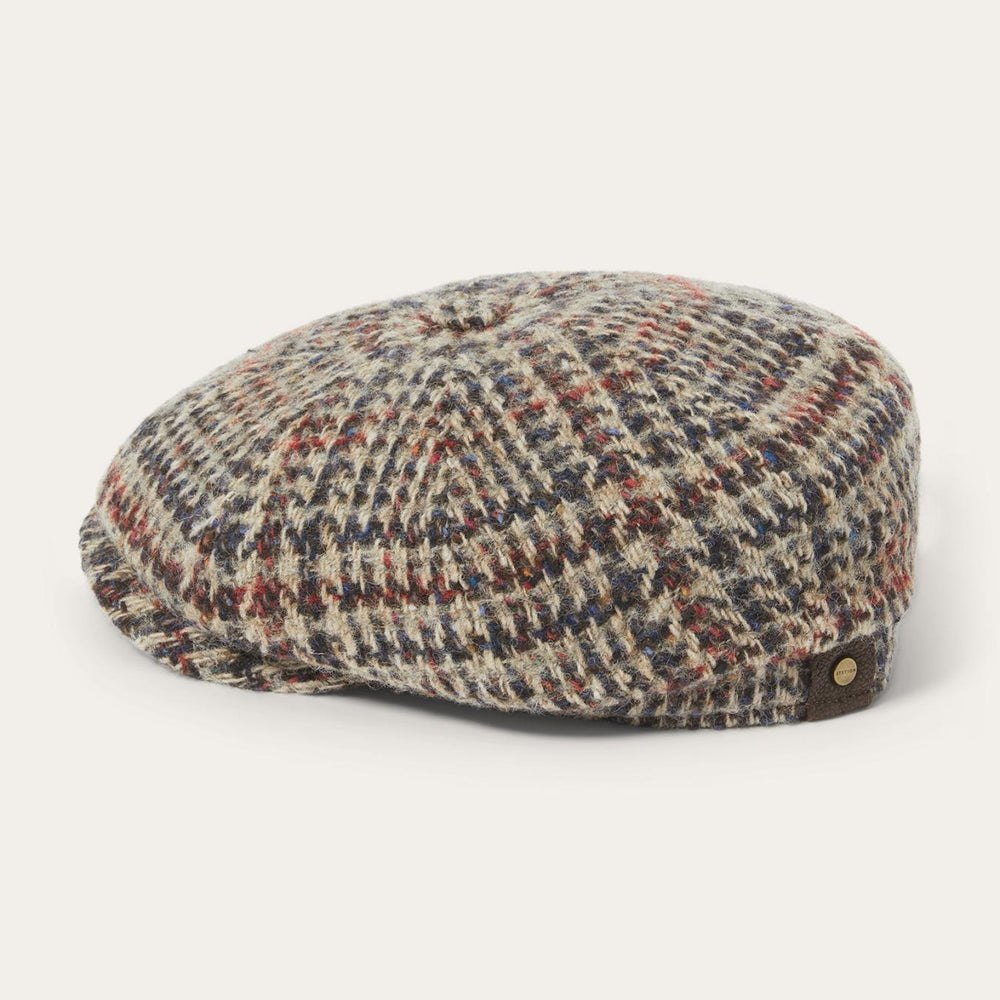 Men/Women Caps &amp; Truckers | Stetson Virgin Wool Hatteras Beige/red/herringbone