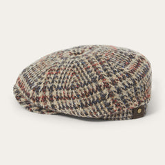 Men/Women Caps &amp; Truckers | Stetson Virgin Wool Hatteras Beige/red/herringbone