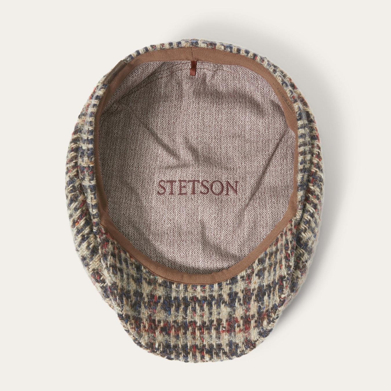 Men/Women Caps &amp; Truckers | Stetson Virgin Wool Hatteras Beige/red/herringbone
