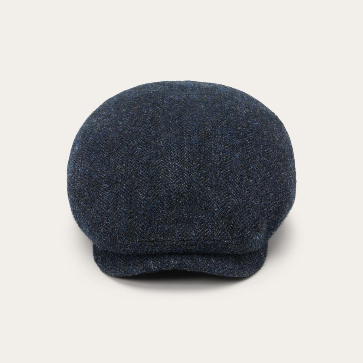 Men/Women Caps &amp; Truckers | Stetson Wool Herringbone Driver Cap Dark Navy Herringbone