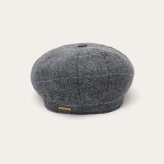 Men/Women Caps &amp; Truckers | Stetson Wool Herringbone Hatteras Cap Grey Herringbone