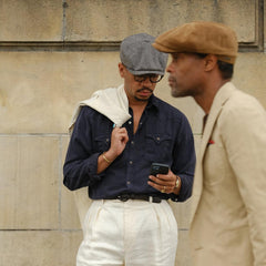 Men/Women Caps &amp; Truckers | Stetson Wool Herringbone Hatteras Grey Herringbone