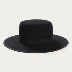 Men/Women Fedora | Stetson Amish 4X Wool Felt Hat Black