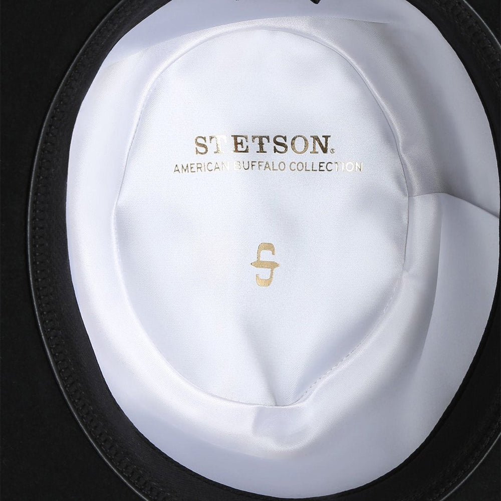 Men/Women Fedora | Stetson Amish 4X Wool Felt Hat Black