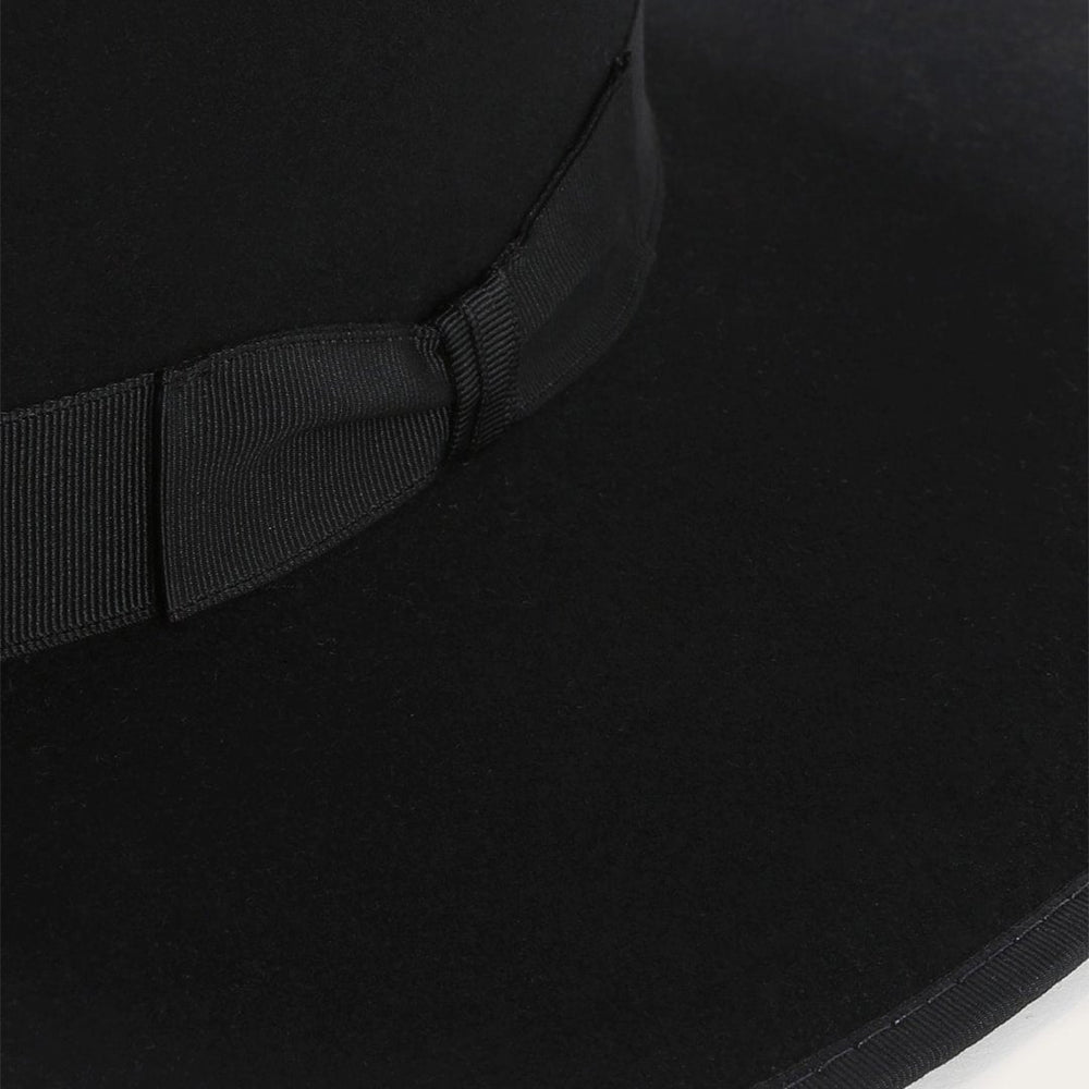 Men/Women Fedora | Stetson Amish 4X Wool Felt Hat Black