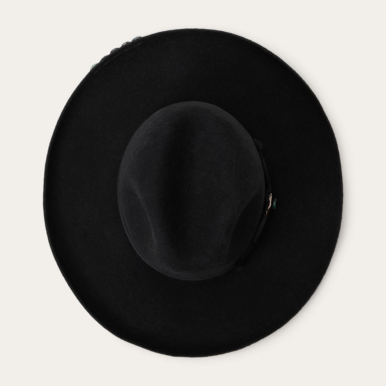 Men/Women Fedora | Stetson Eureka Black