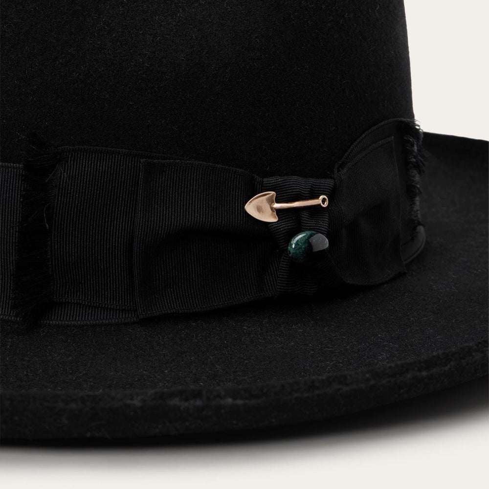Men/Women Fedora | Stetson Eureka Black