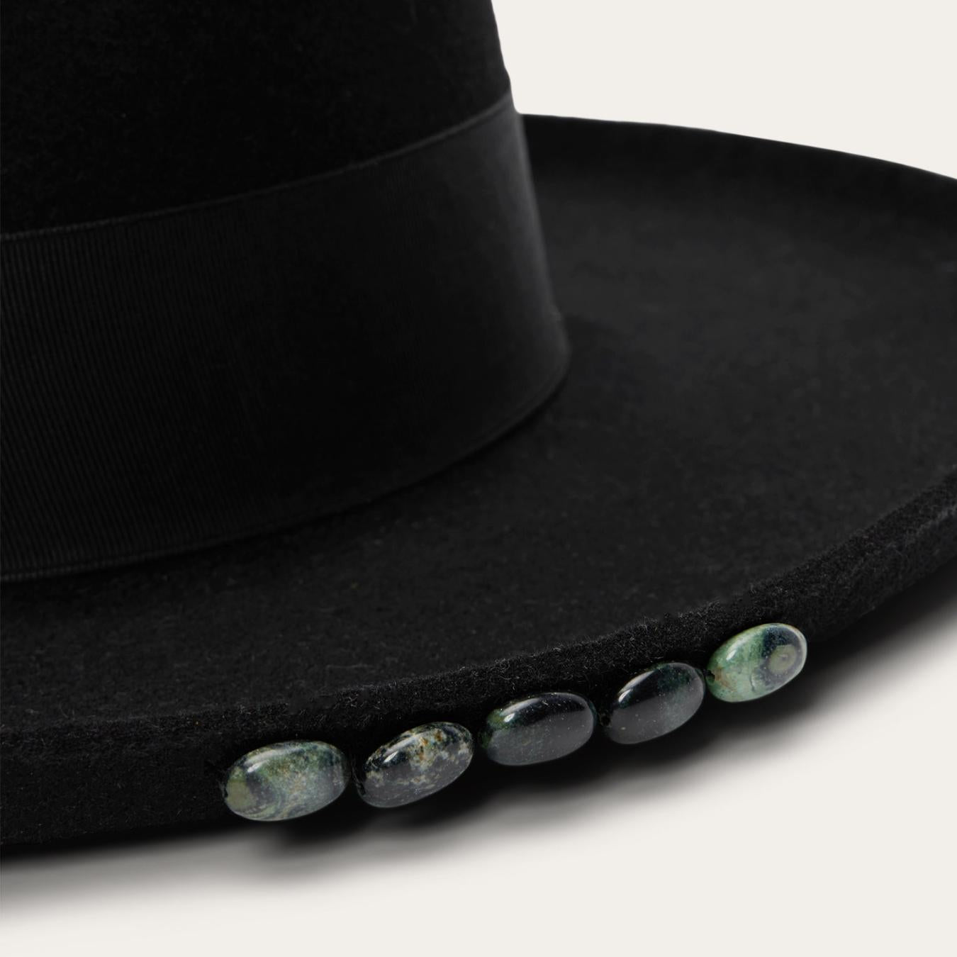 Men/Women Fedora | Stetson Eureka Black