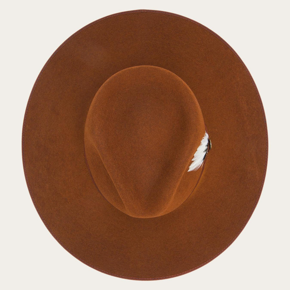Men/Women Fedora | Stetson Midtown Wide Flat Brim Hat Black