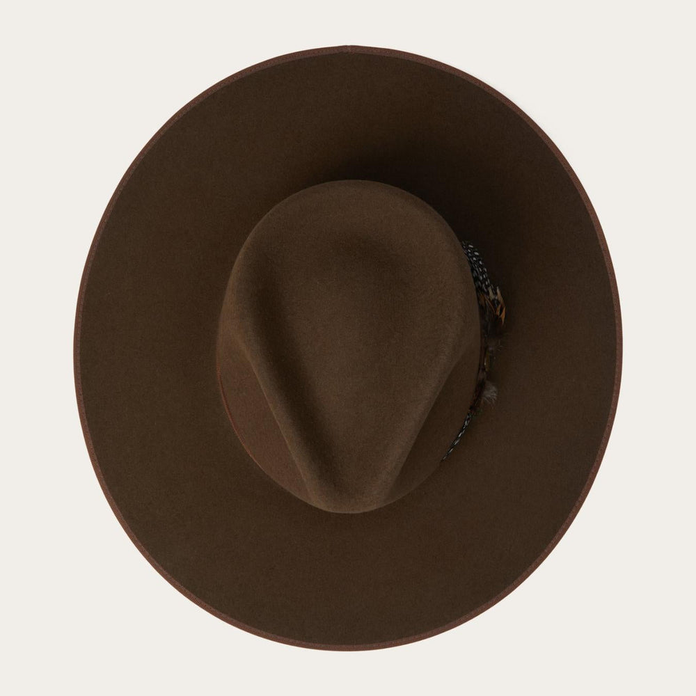 Men/Women Fedora | Stetson Midtown Wide Flat Brim Hat Oak