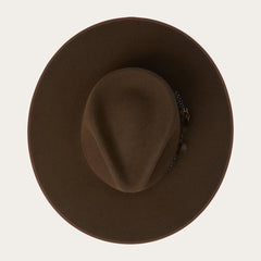 Men/Women Fedora | Stetson Midtown Wide Flat Brim Hat Oak
