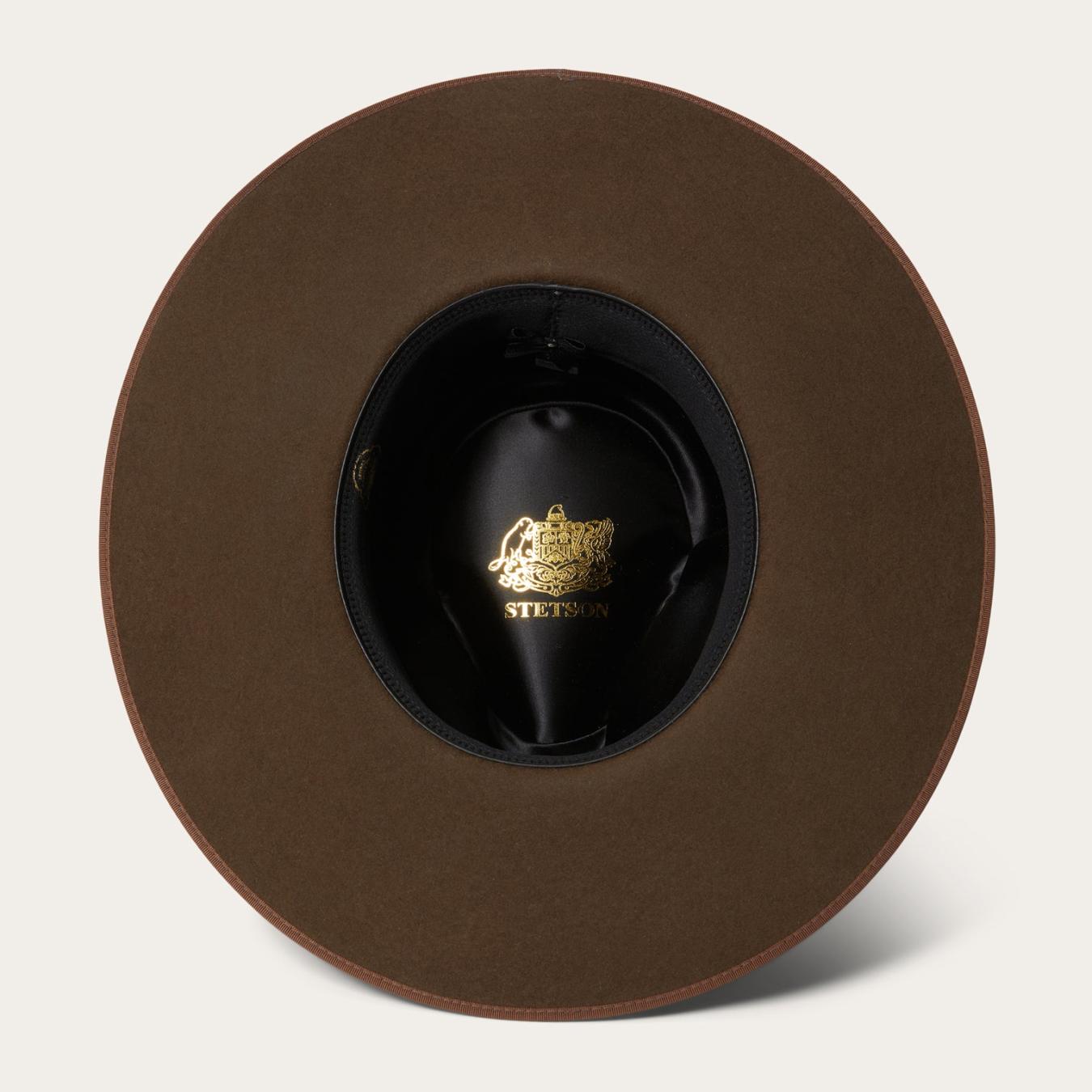 Men/Women Fedora | Stetson Midtown Wide Flat Brim Hat Oak