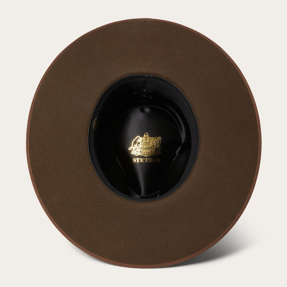Men/Women Fedora | Stetson Midtown Wide Flat Brim Hat Oak