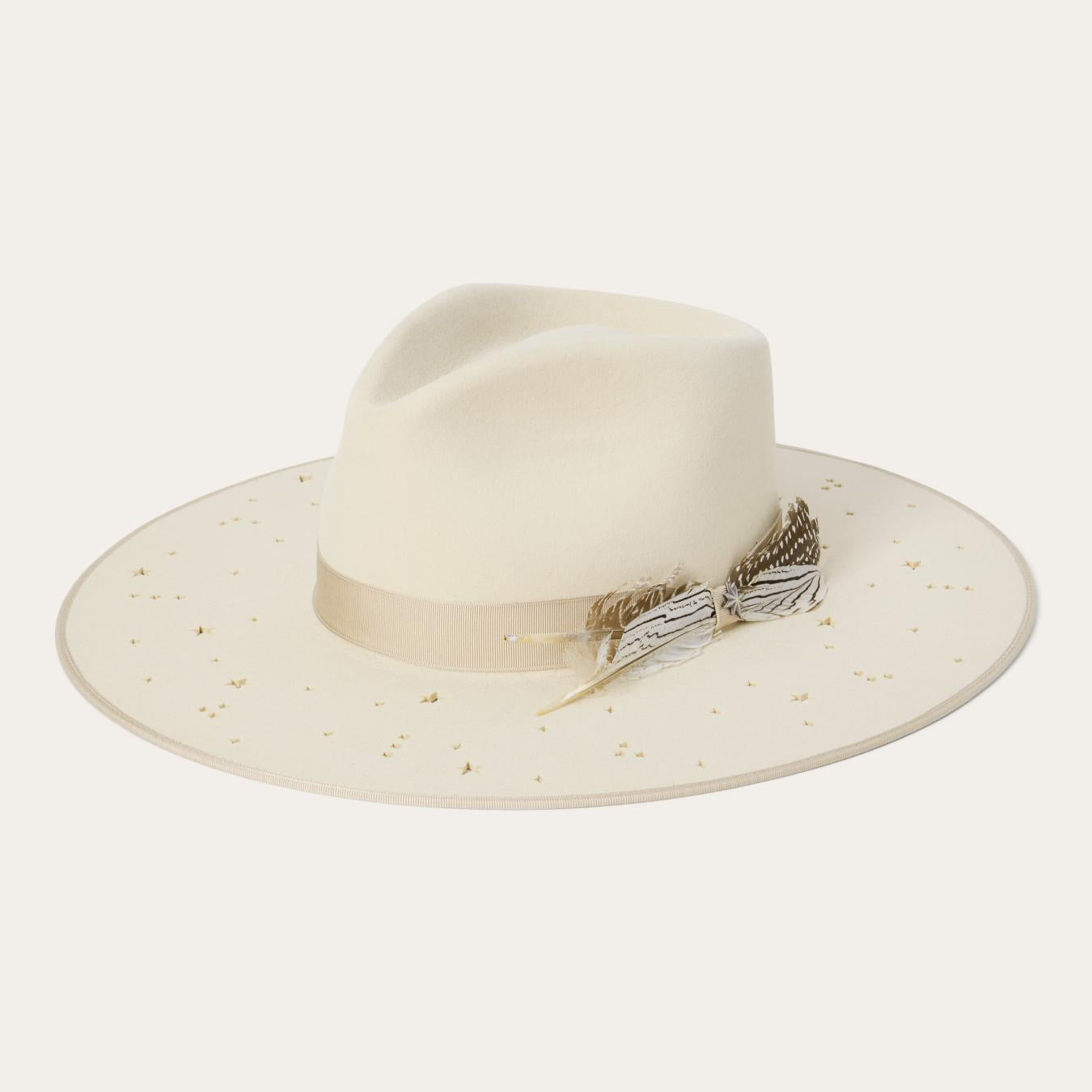 Men/Women Fedora | Stetson Night Sky Fedora Bone