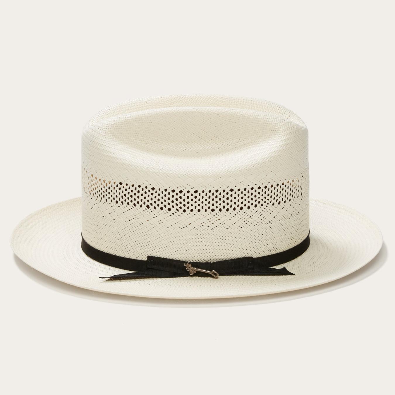 Men/Women Fedora | Stetson Open Road 10X Straw Cowboy Hat Natural