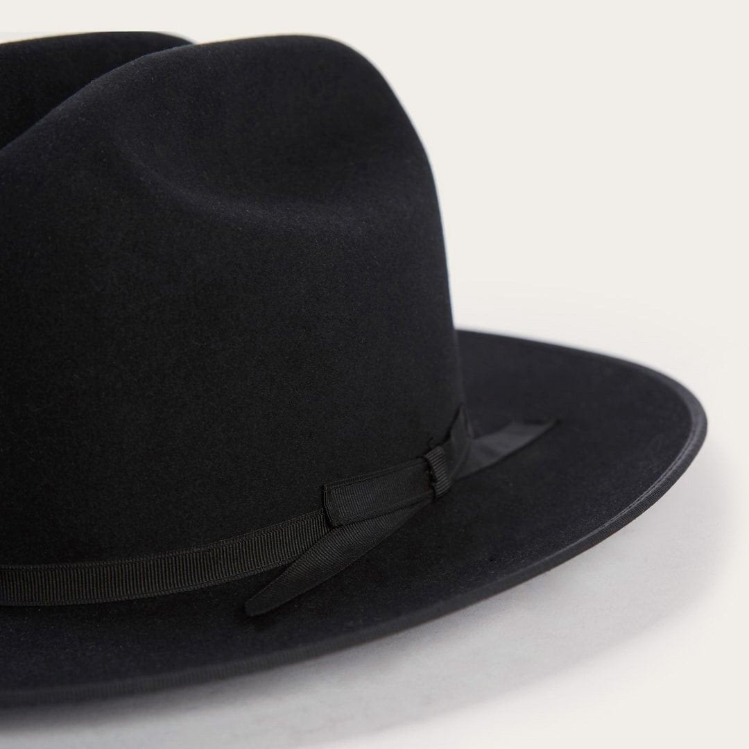 Men/Women Fedora | Stetson Open Road 6X Cowboy Hat Black