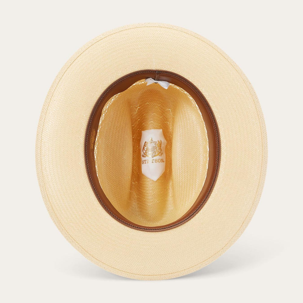 Men/Women Fedora | Stetson Open Road Limited Edition Straw Hat Pecan Ivory