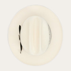 Men/Women Fedora | Stetson Open Road Straw Hat Natural/black