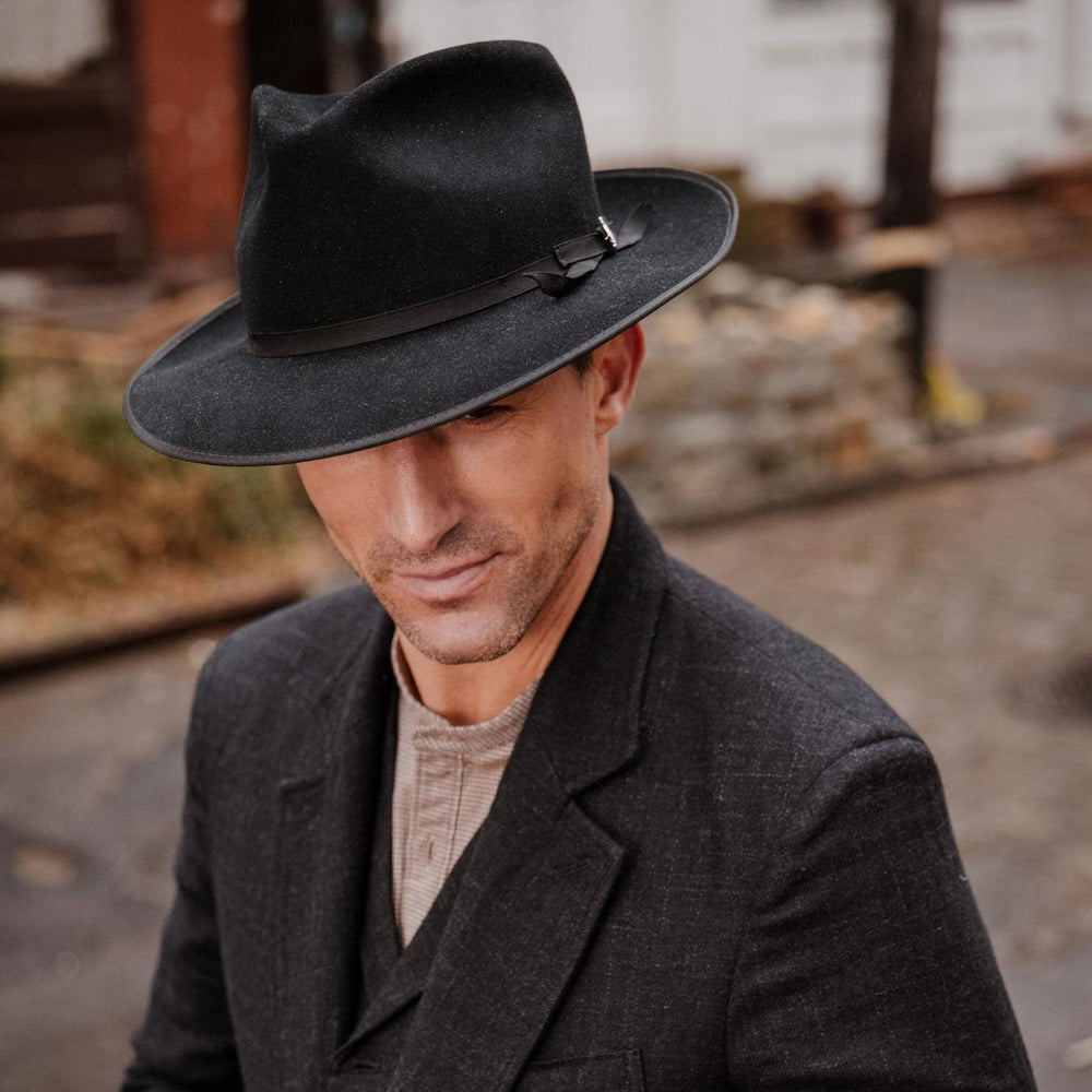 Men/Women Fedora | Stetson Stratoliner Fedora Black