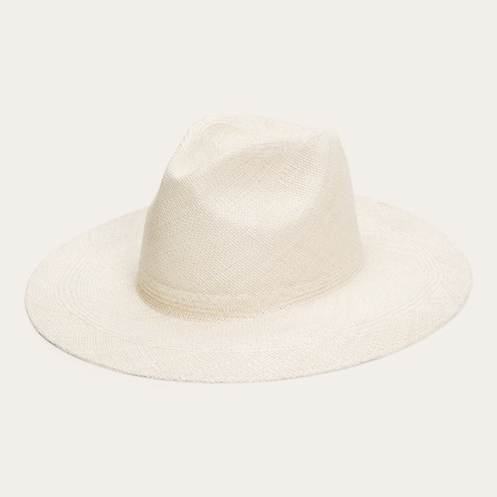 Men/Women Fedora | Stetson The Naturalist Straw Hat Natural - Black Band
