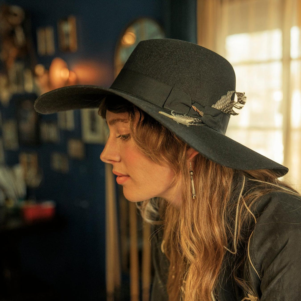 Men/Women Fedora | Stetson The Rapture Black
