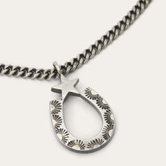 Men/Women Jewelry | Stetson Horseshoe Necklace
