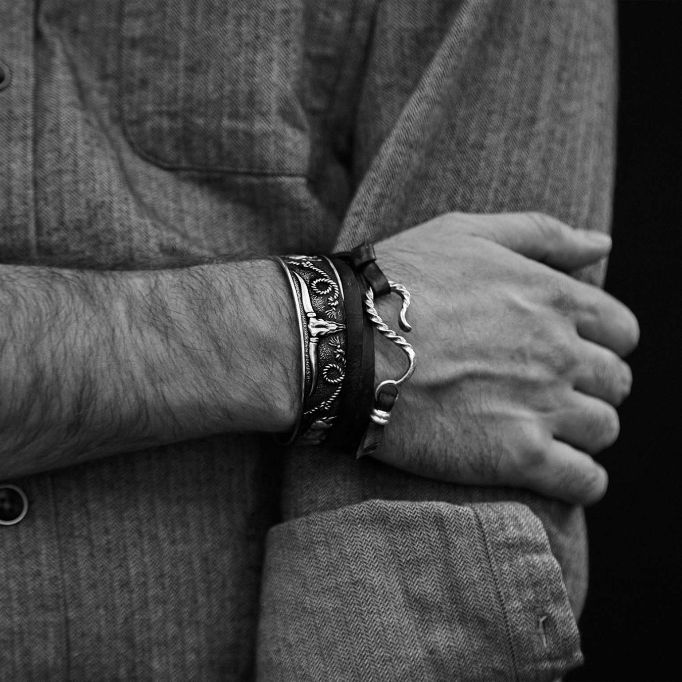 Men/Women Jewelry | Stetson Southwestern Cuff Turquoise
